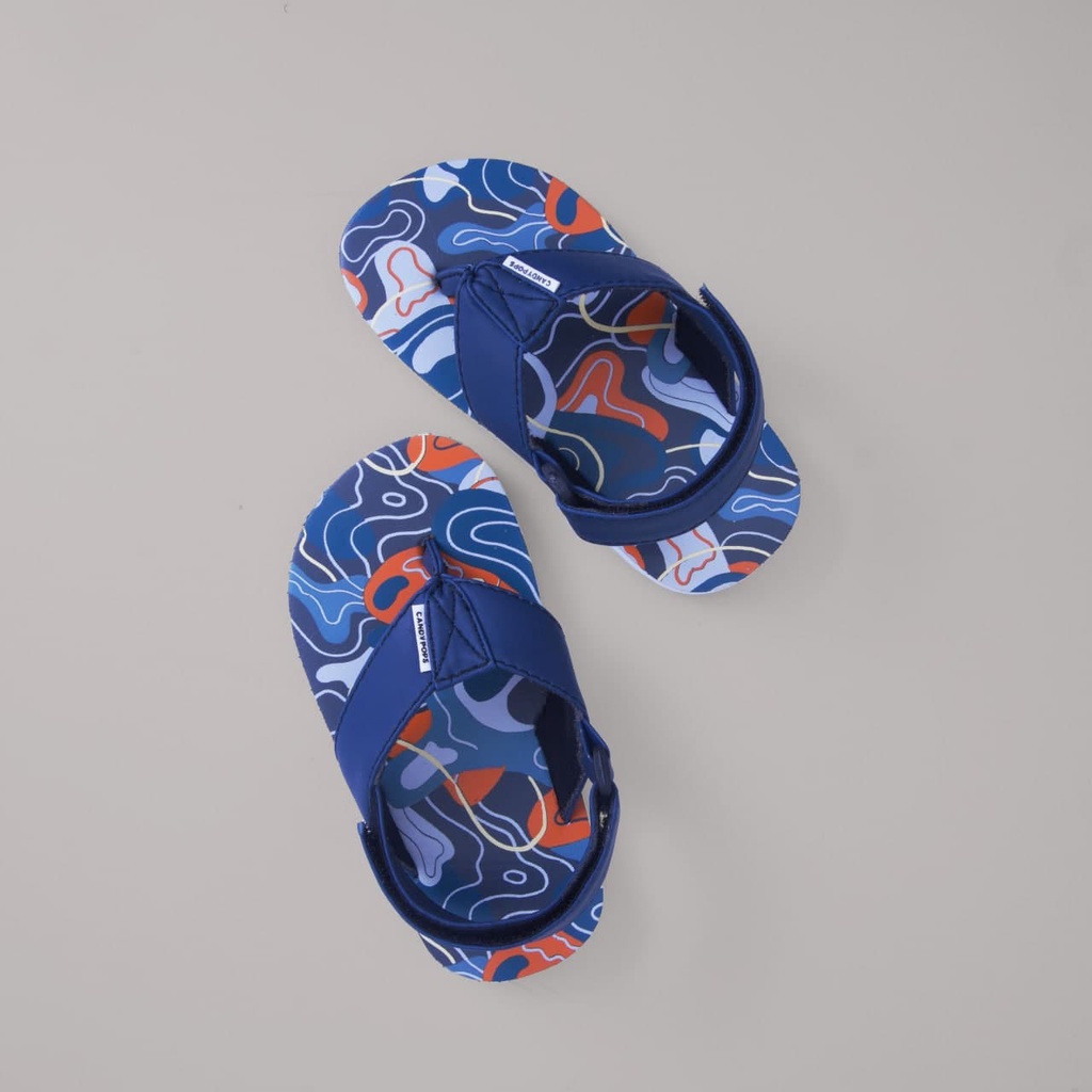 CANDYPOPS Sandal Jepit Anak Aalto Navy