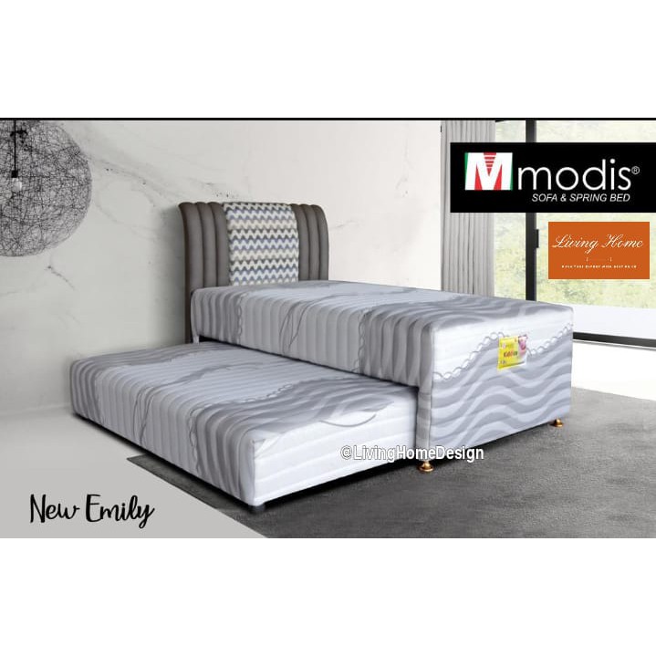 Bed Dorong Anak New Emily Modis Springbed Full Bed Set 100 120