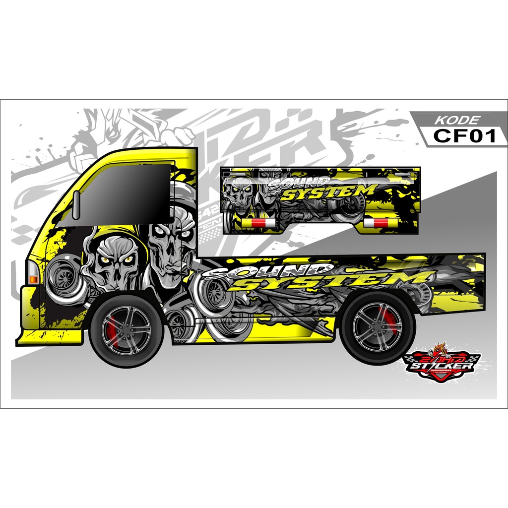 DECAL STICKER MOBIL CARRY