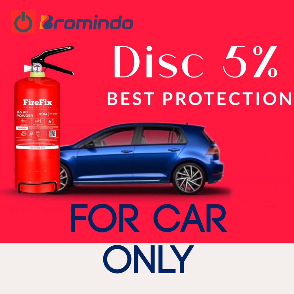 Alat Pemadam Api kebakaran APAR Mobil 1 kg FIREFIX