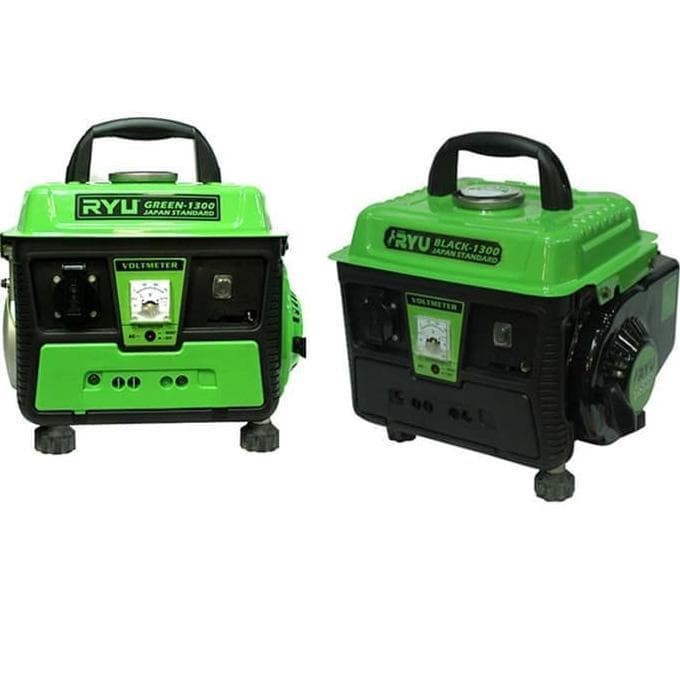 RYU Mesin Genset Bensin 850 Watt - Gasoline Generator Listrik RS 1300