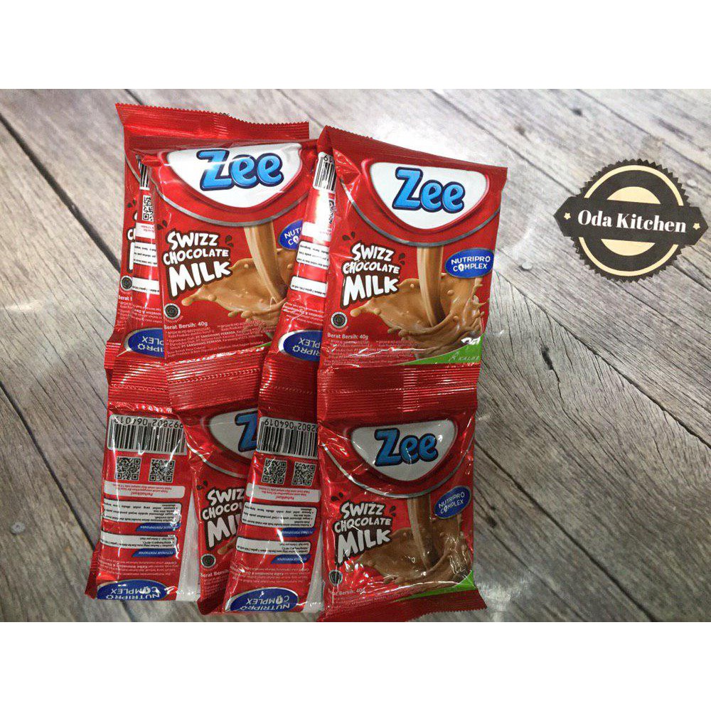 

ZEE SUSU BUBUK INSTANT SWIZZ CHOCOLATE SACHET RENCENG 10X40gr