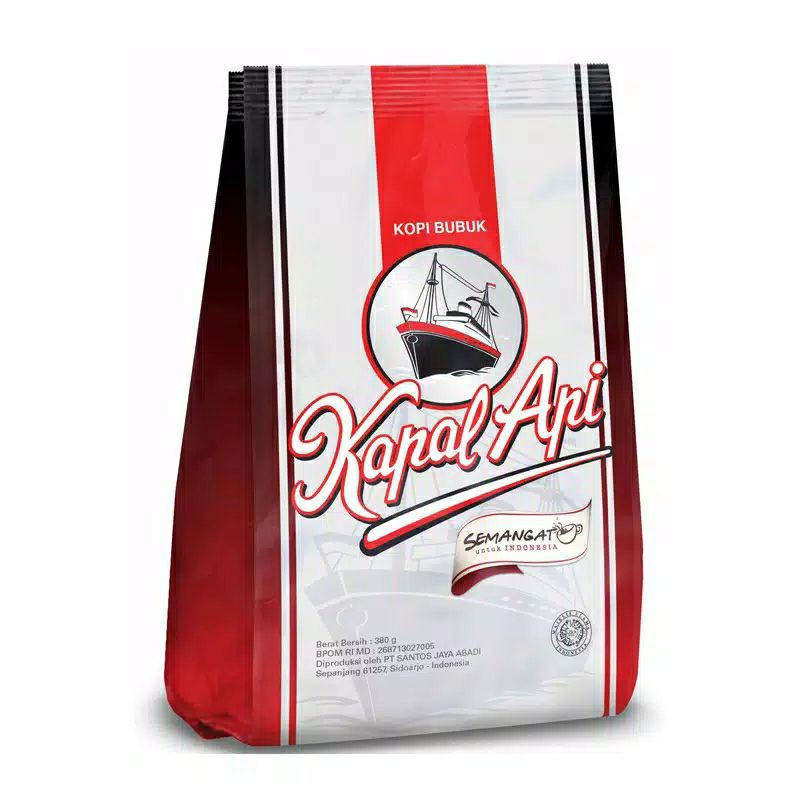 

KOPI BUBUK KAPAL API 380GR SILVER