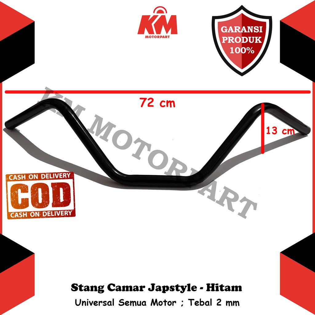 Stang Camar Japstyle Stir Setang Variasi Modif Racing Cocok Universal Vixon Megapro RxKing TigerRevo