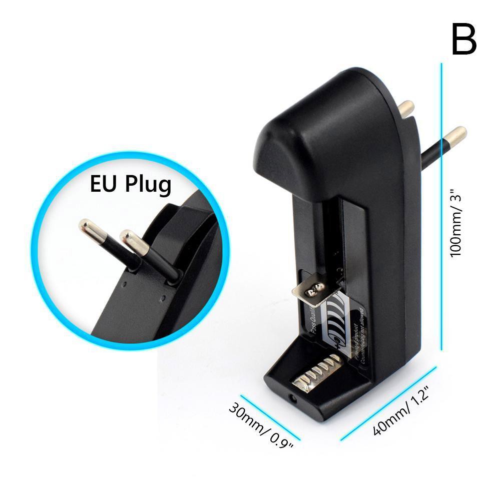 Charger Cas universal baterai vape vapor senter 18650 / 16340 / 10440 / 14500 / 26650