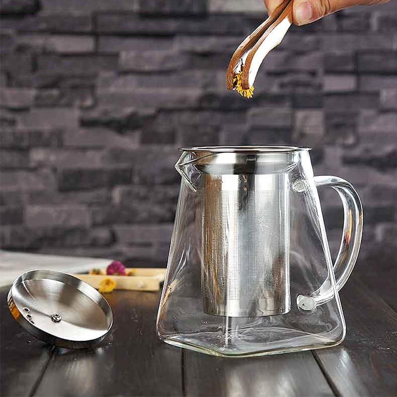 Homadise Teko Pitcher Teh Chinese Teapot Maker Borosilicate Glass 350ml - TP