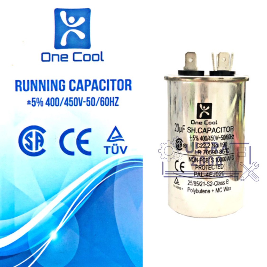 CAPASITOR AC 20UF / KAPASITOR 20 UF