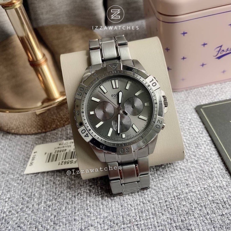 Jam Tangan Pria FS5621 Chronograph Black