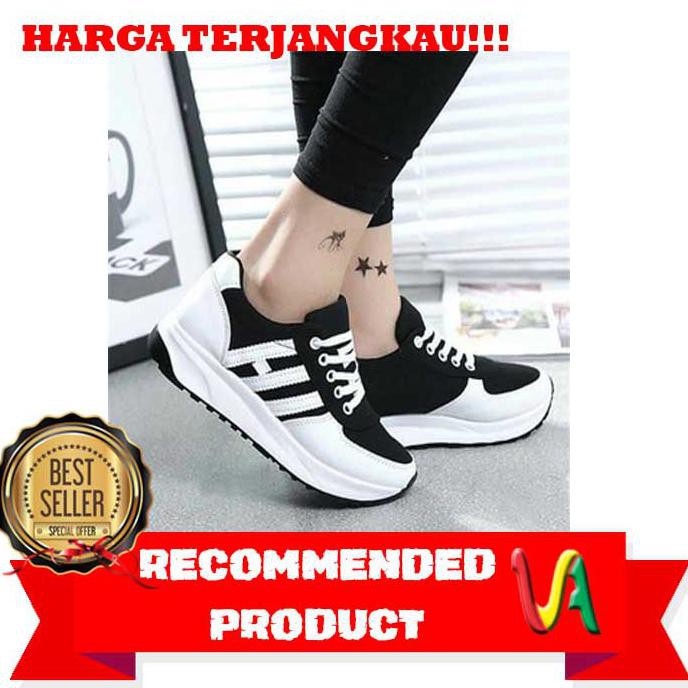 Sepatu Wanita Kets /sepatu Casual/sepatu Hitam/sepatu wanita murah/sepatu sneakers murah/kets wanita