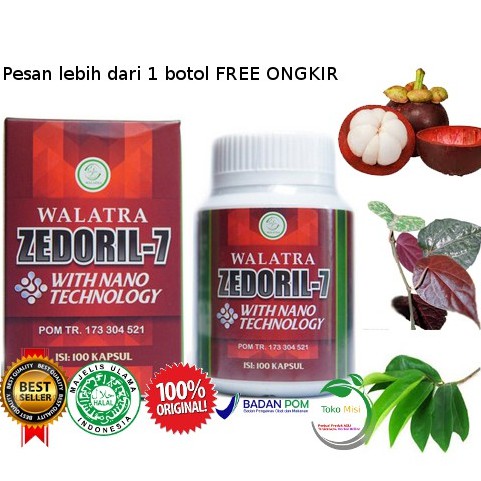 ZEDORIL 7 Bersih Kanker ASLI Walatra