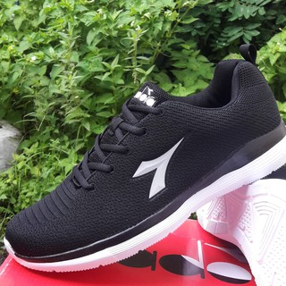  Sepatu  Running  DIADORA  ISILLI ORIGINAL Black Hitam Sepatu  