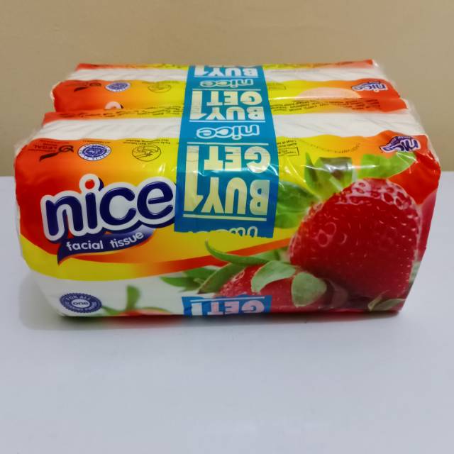 Nice Facial Tissue 200 Sheet 2ply Buy 1 Get 1