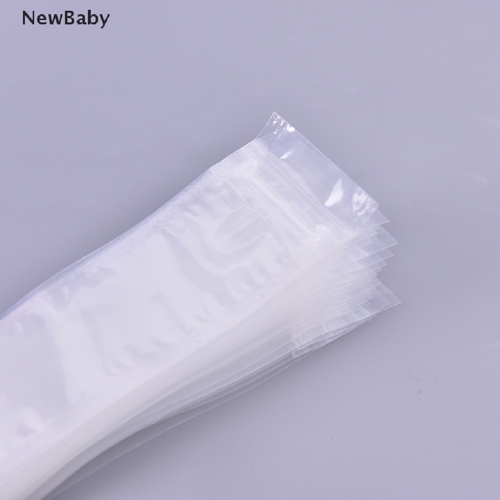20pcs Kantong Plastik Ziplock Sekali Pakai Untuk Es Lolipermen