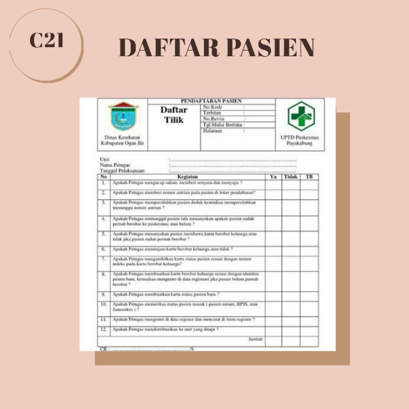 

Cetak Daftar Pasien