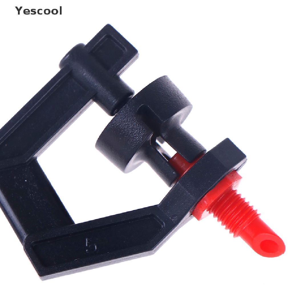 Yescool 20pcs Nozzle Sprinkler Irigasi Taman Tipe G Rotasi 360 Derajat