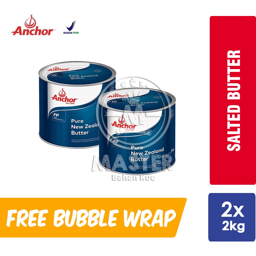 

Anchor Salted Butter Tin [2kg x 2pcs]