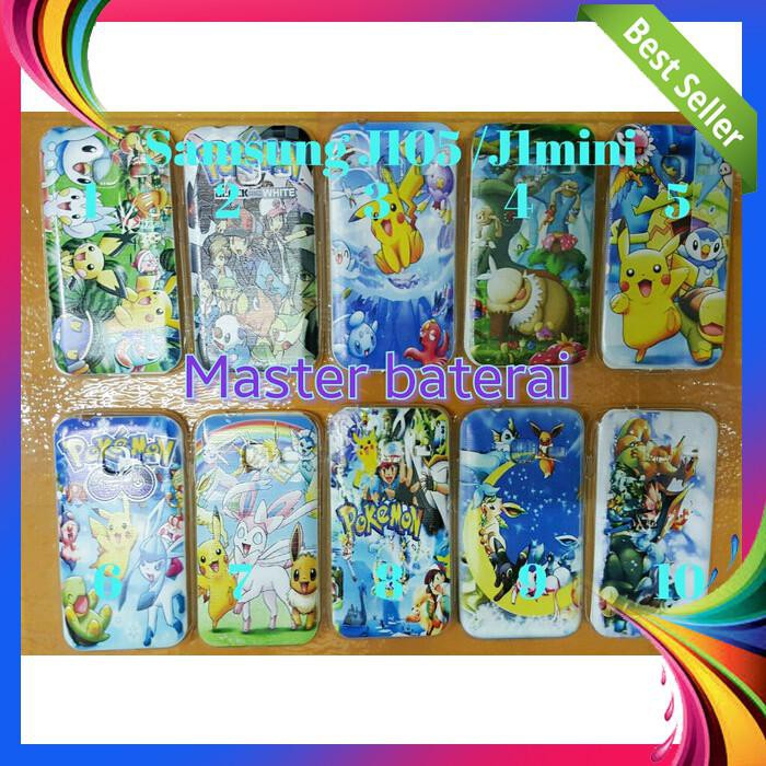 SOFTCASE MOTIF GAMBAR POKEMON SAMSUNG J1 MINI