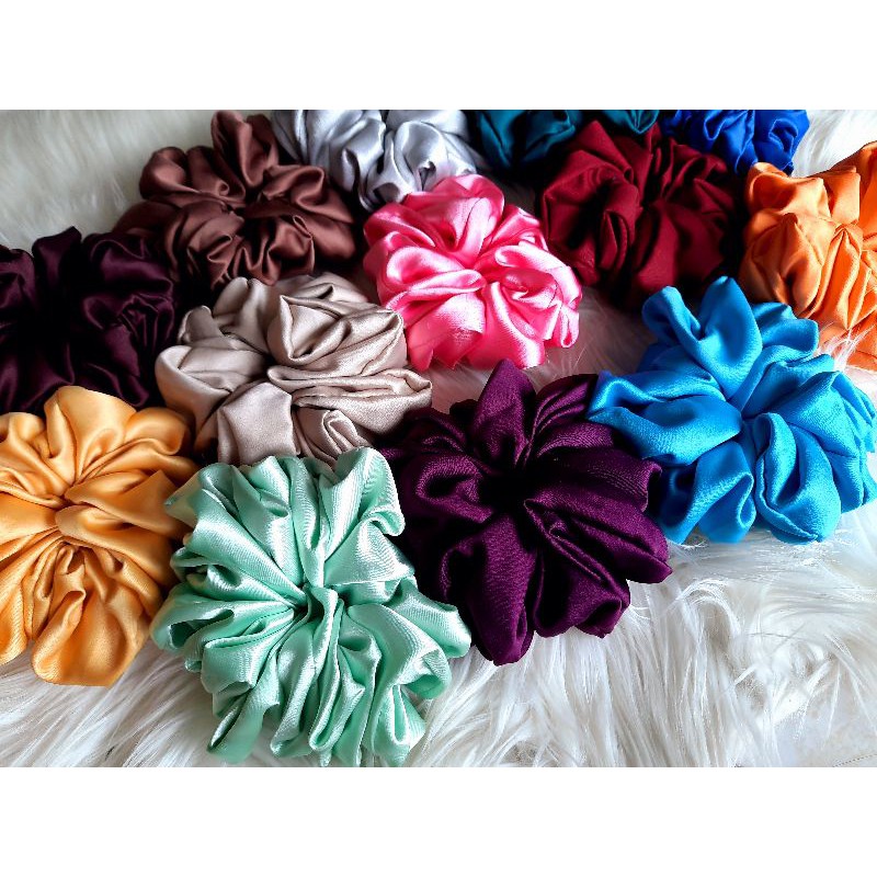 scrunchie cepol schruncieikat rambut