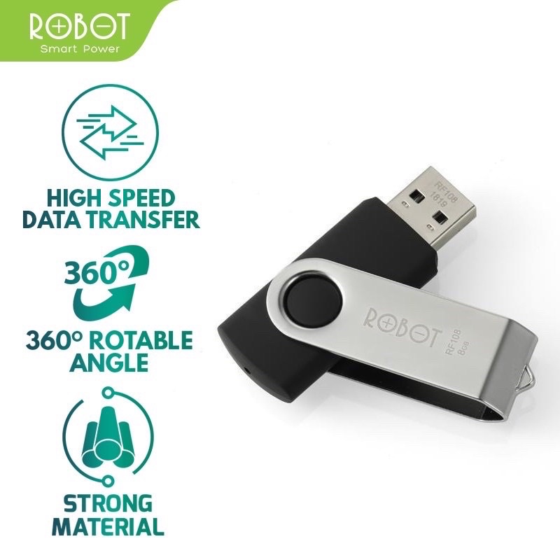 GROSIR FLASHDISK ROBOT 8GB HIGH SPEED DATA RF-108