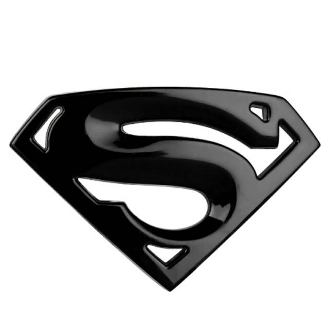 Sale Stiker Import ! mobil / motor superman S sticker emblem metal solid(wa87878243941)