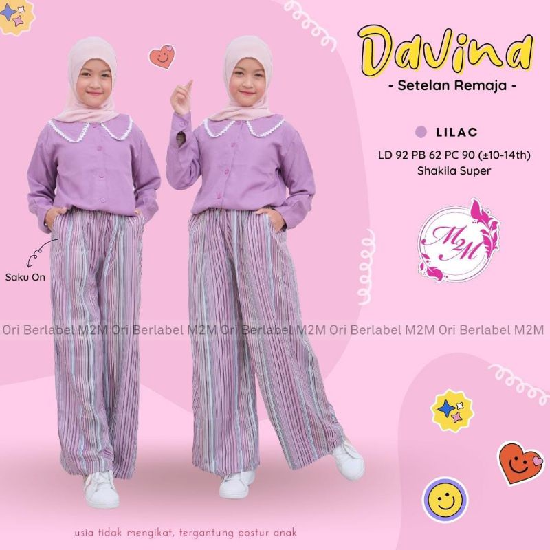 Davina Setelan Remaja