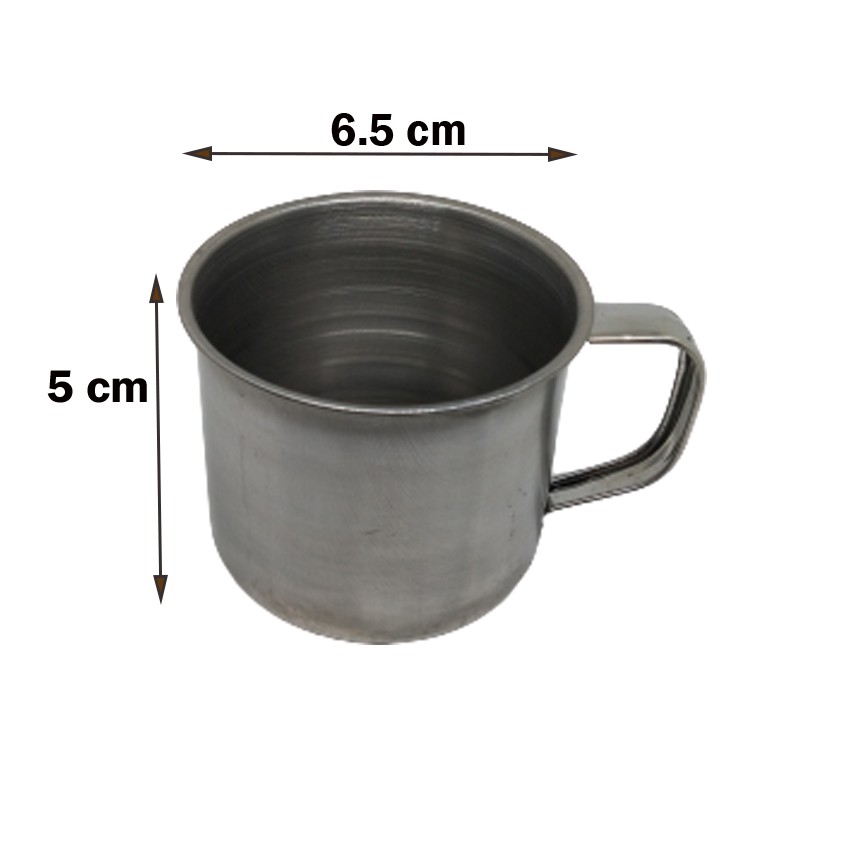 Mug Kopi Mini Stainless / Gelas Kopi Mini Stenlis / Mug Portable Outdoor Camping Travel