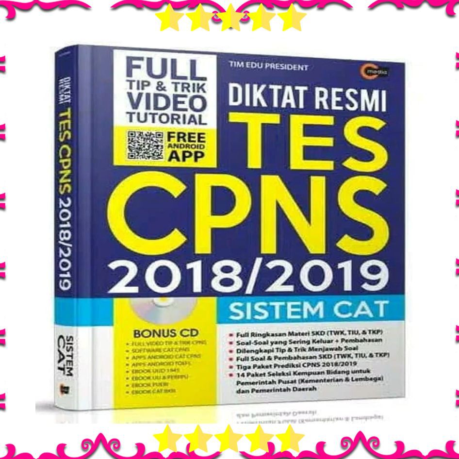 Buku Cpns Buku Tes Cpns Buku Soal Cpns Buku Cpns Cat Cpns 2019