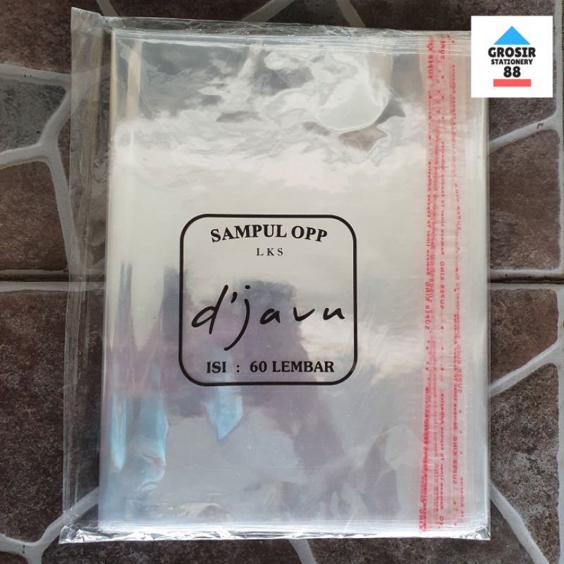 

Sampul Buku Plastik OPP Lem DJavu LKS Isi 60
