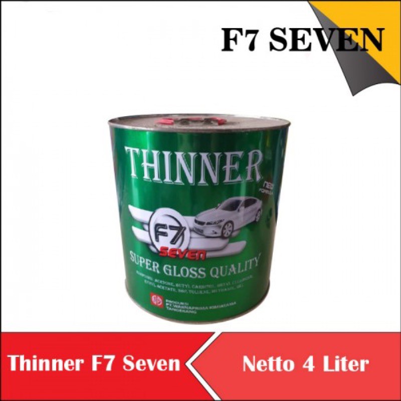

THINNER F7 F SEVEN THINER PENGENCER CAT MINYAK BESI KAYU TINER F 7 SUPER GLOSS