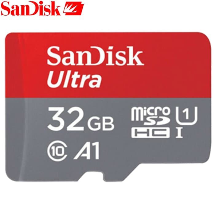 SanDisk Ultra A1 Micro SD Card 32gb 98MBps Class 10 - Garansi Resmi