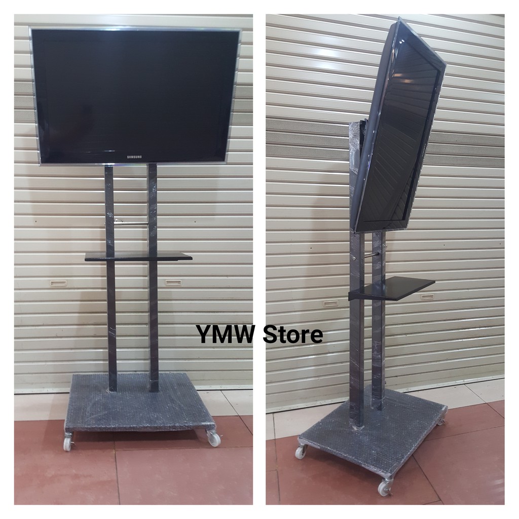 Jual STANDING BRACKET TV / TV STAND 32" - 55" Kaki Model Kotak (dgn ...