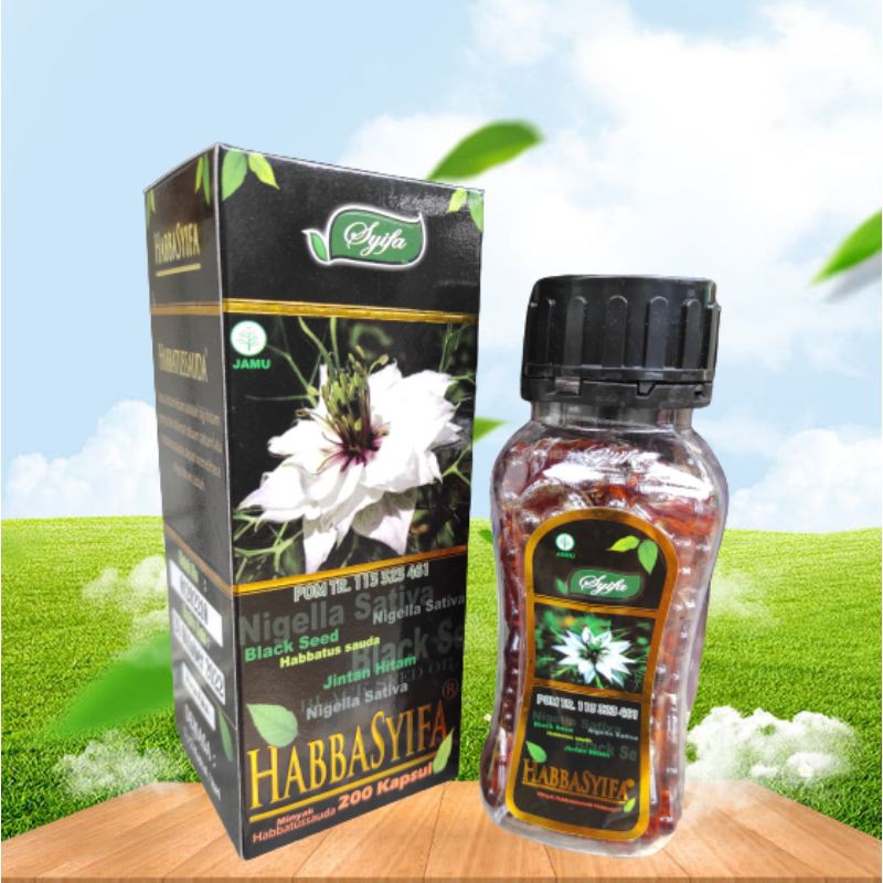 Habasyifa Kapsul Minyak Habatusauda Isi 200 Capsul
