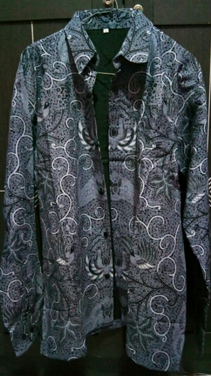 [full Furing] Batik Pria Lengan Panjang Modern Khukuh Premium M-xxl Berkualitas Solo By Kanaya