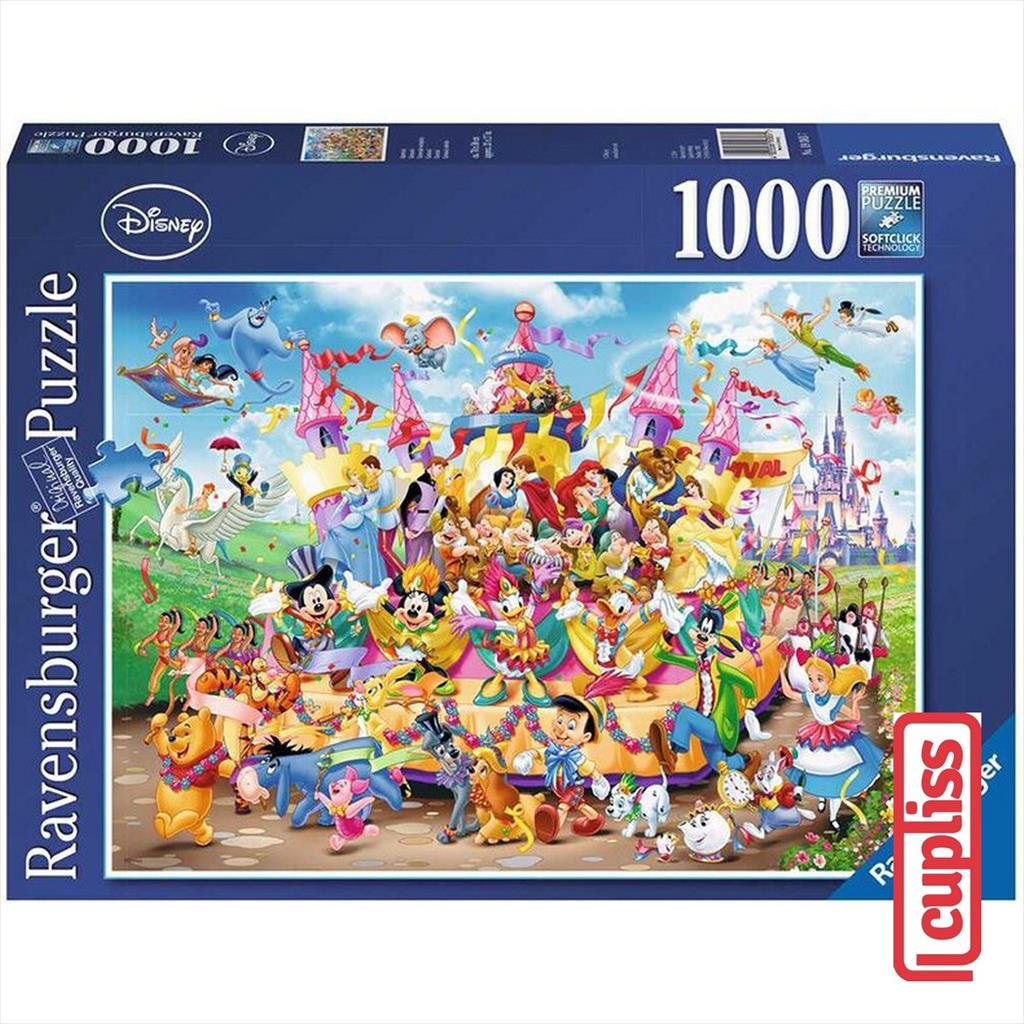 Ravensburger 193837 Disney Carnival Multichart Puzzle 1000 pcs