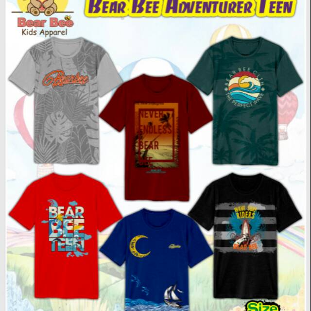 kaos bear bee teen series