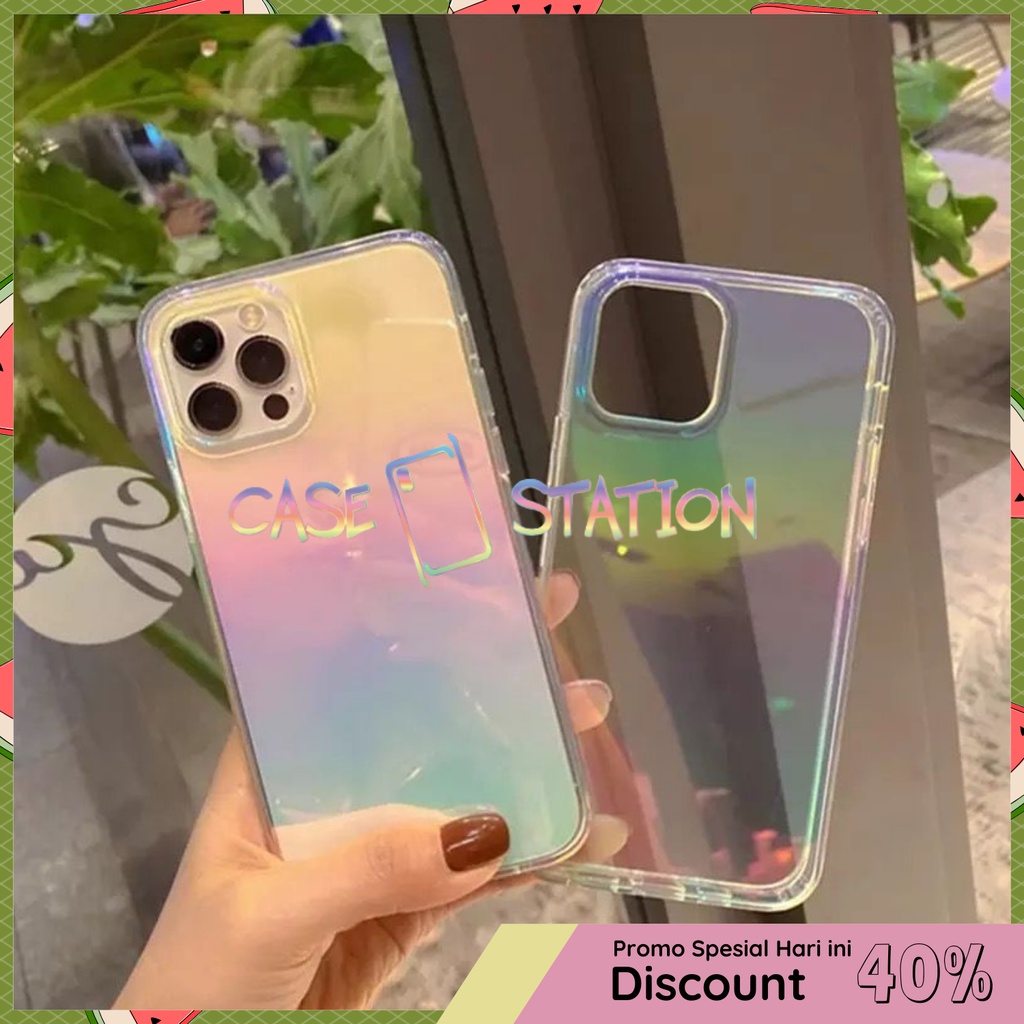 Hardcase Samsung A02 / A12 / A32 / A02S / A22 Case Smooth Rainbow Limited Edition