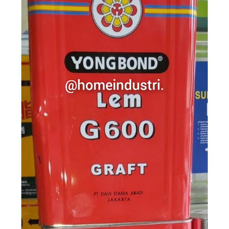 lem young bond G 600 ukuran blek lem sandal dan sepatu
