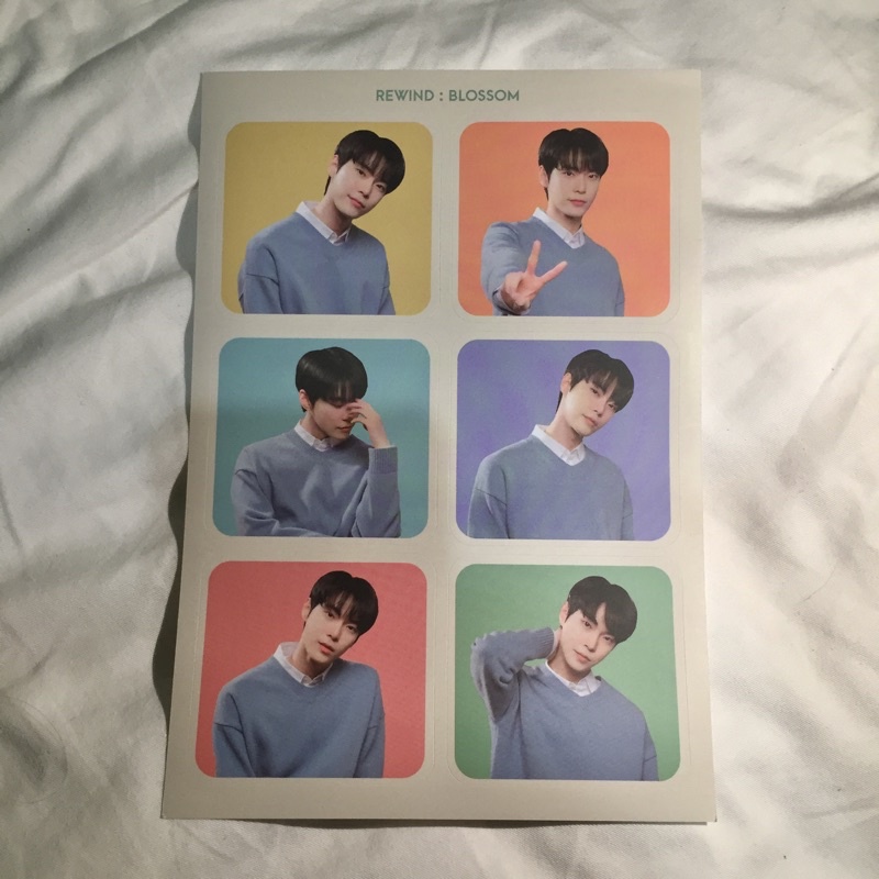 sticker rewind blossom doyoung | booked