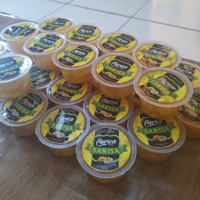 

CARICA SARISA ± 235ml (dengan gula asli)