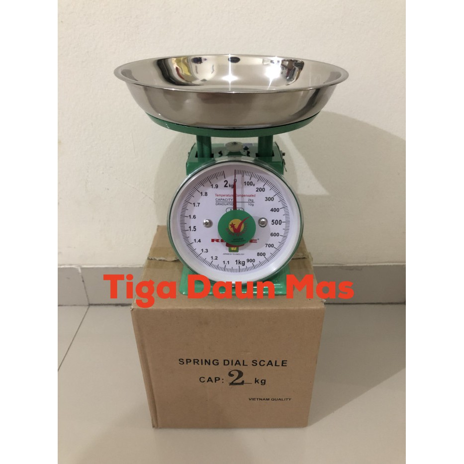 Timbangan Renhe Kapasitas 2 Kg / Timbangan Manual Kualitas Vietnam 2kg