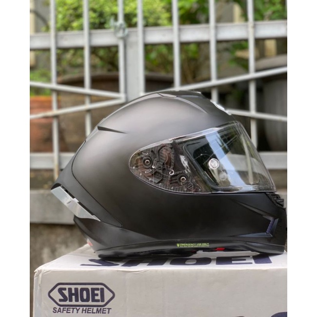 Shoei clone Grade A black doff minus retak spoiler