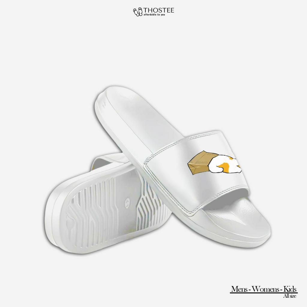 Sandal Slide White Phylon Design IM OK RajaKpop