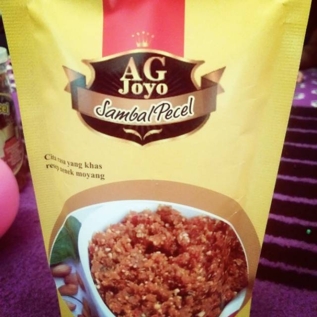 

Sambel pecel Oven AG Joyo