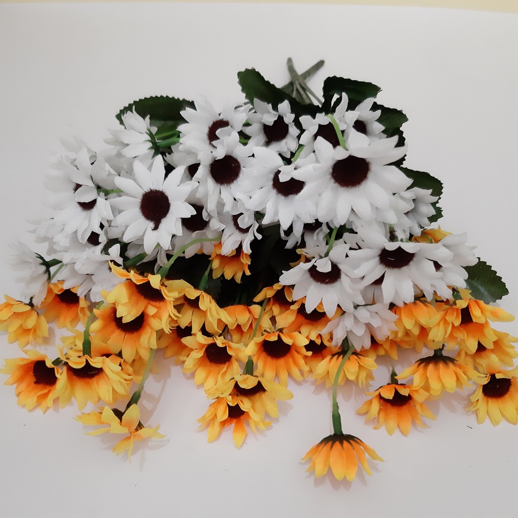 MATAHARI MINI X21 - bunga artificial artifisial home decor shabby bunga mni grosir murah-2