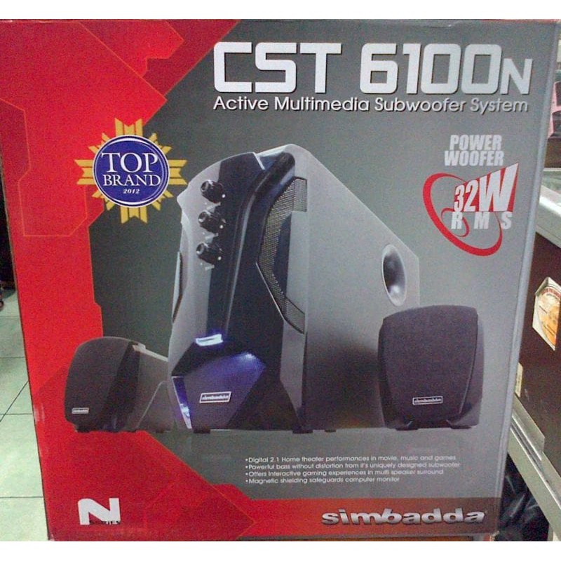 Speaker Aktif SIMBADDA CST-6100-N+ Bluetooth | Simbada CST-6100N 32wat