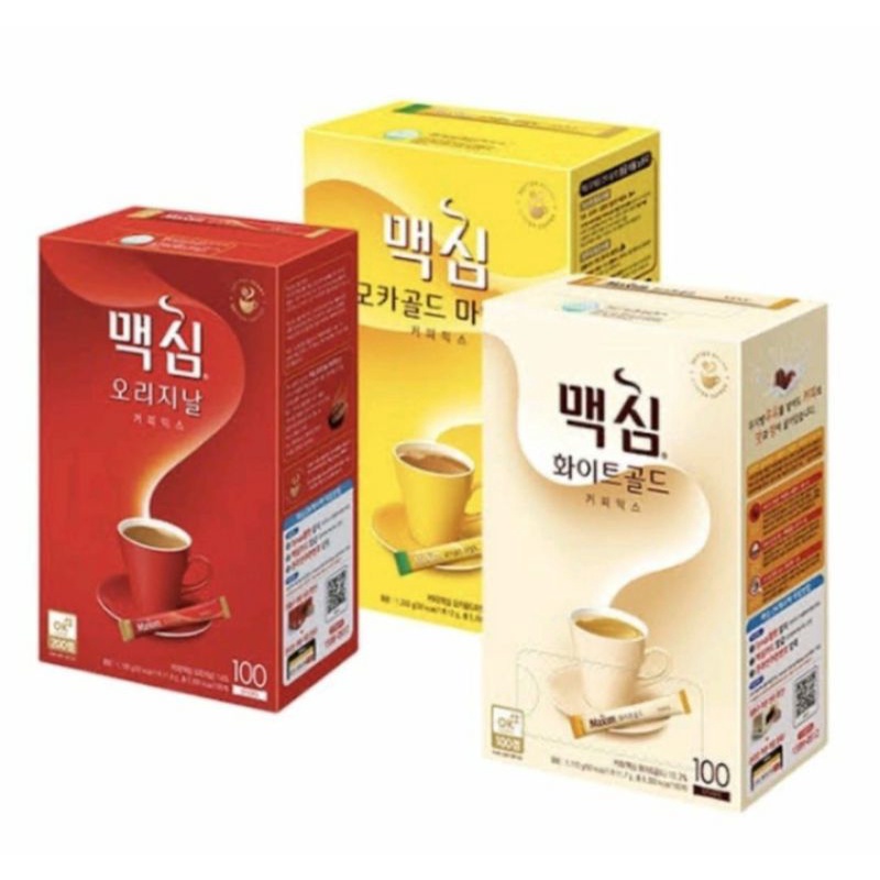 READY MAXIM COFFEE KOREA//KOPI ORI KOREA