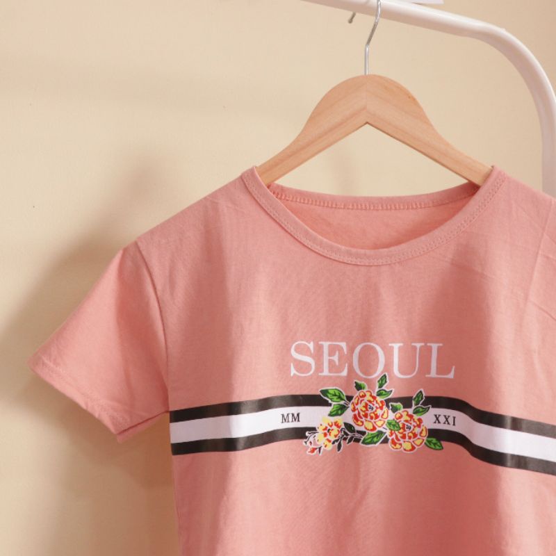 Kaos Wanita Oversize - DUSTY PINK / PEACH / ROSE EDITION