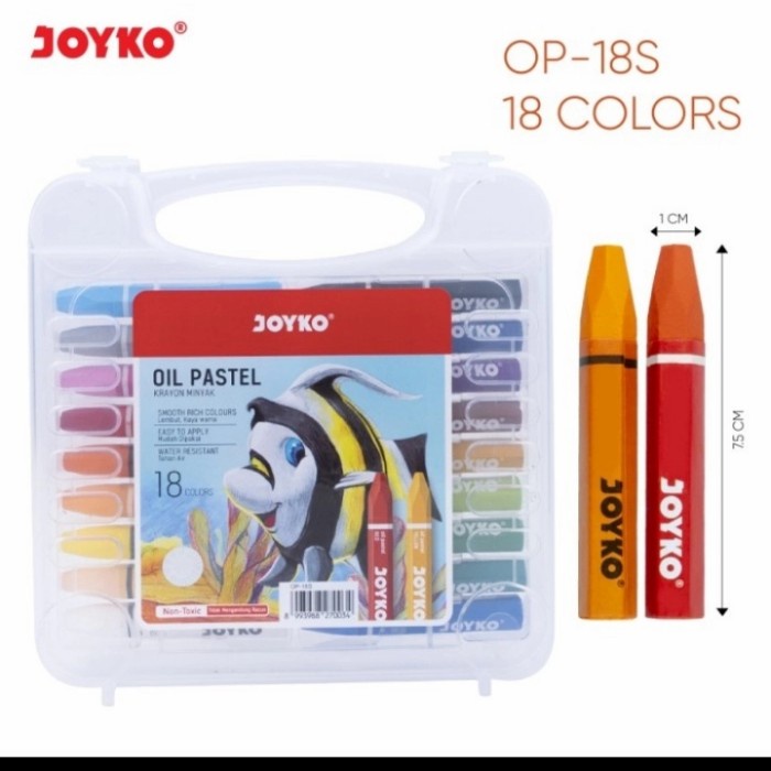 

Produk Terbaru Oil Pastel Joyko 18 Warna