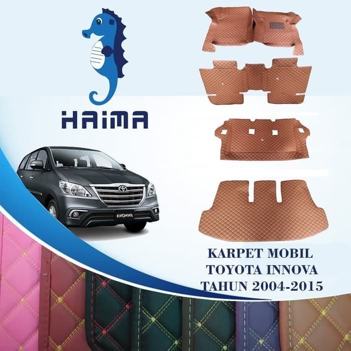 Haima Karpet Mobil Toyota Innova 2004-2015 Full Bagasi