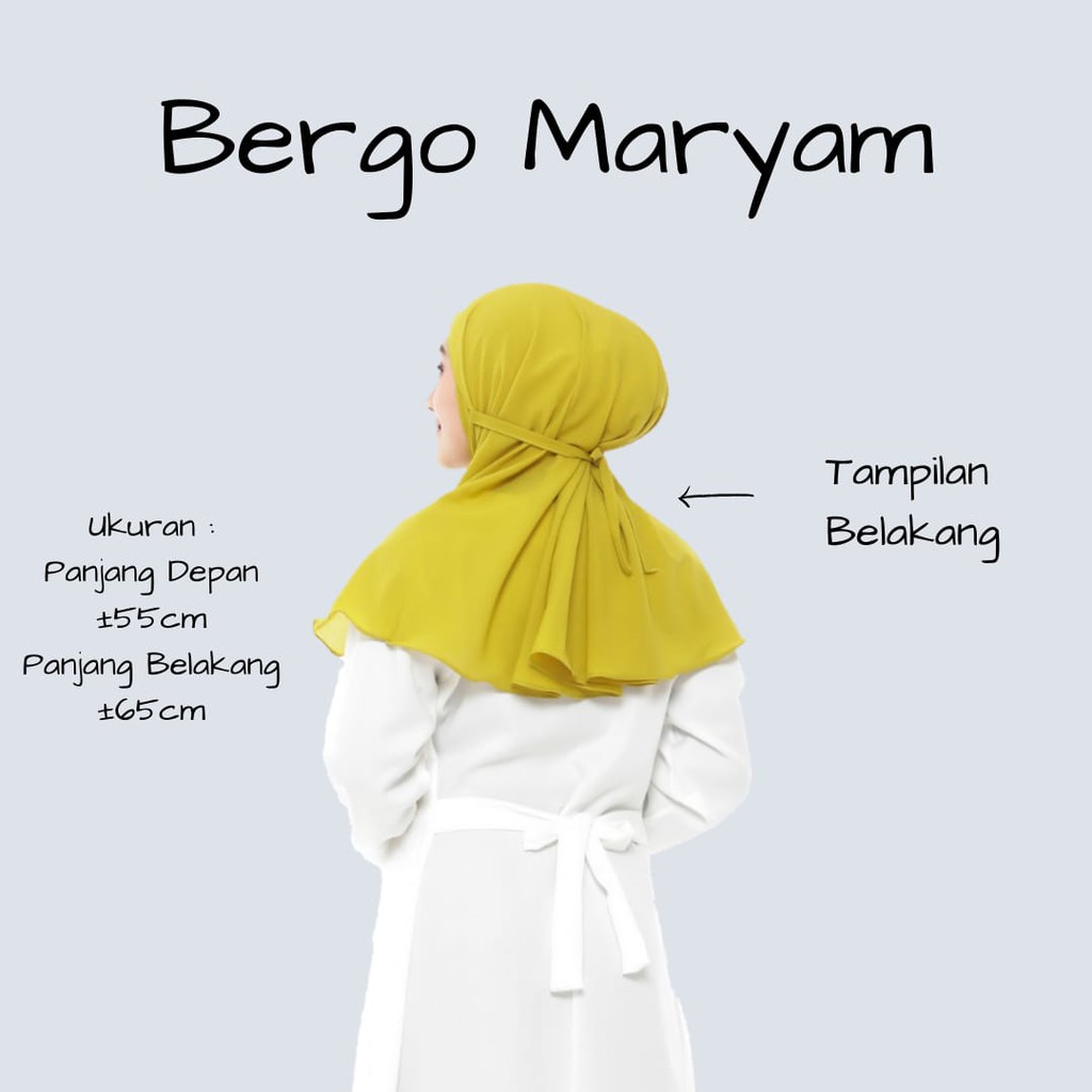 Hijab bergo maryam diamond-2